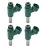 4PCS EAT803 Fuel Injector Fits 49033-0027 For Kawasaki Ninja ZX10R ZX1000 2011-2017