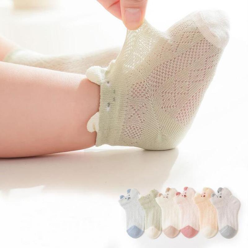 

3Pair/lot New Summer Boys and Girls Baby Socks M6-12months