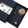 Guizhou Huangguoshu Waterfall Souvenir Bookmark - Jiaxiu Tower Engraved Metal Customization