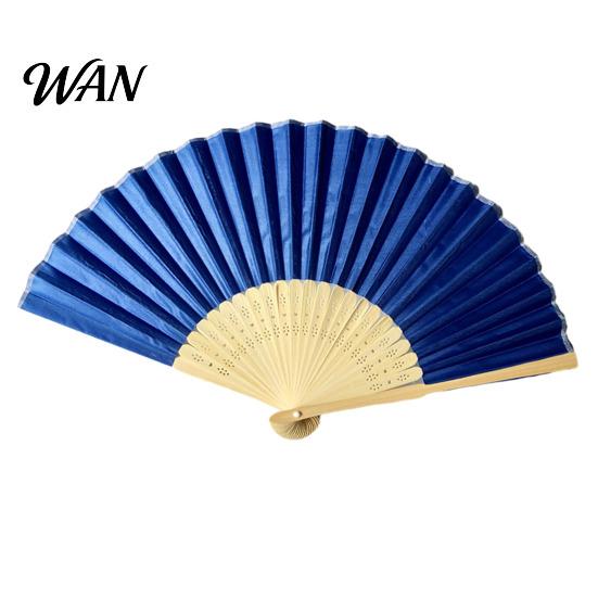 Lightweight Bamboo Fan Chinese Style Silk Folding Fan, Ribs Decorative Handheld Summer Cooling Portable Party Favors for Men Women Wooden