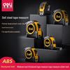 Deli Rubber-Coated Steel Measuring Tape, 16mm Width, Available In 3m, 5m, 7m, 7.5m, and 10m Lengths