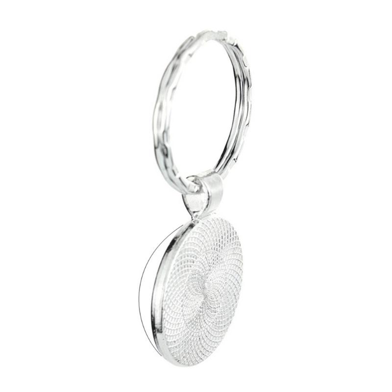 Four-leaf Clovers Pendant Keychain Fortune Lucky Keyring Ornament Backpack Bag Accessories Jewelry Gift for Men Women