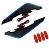 Easy Mount Wind Fairing for Motorcycle Electric Bike LED Light  Improved Aerodynamics Fairing Side Winglets