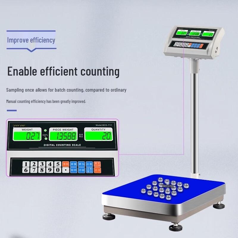 Huixinmao Commercial High-Precision Electronic Counting Scale