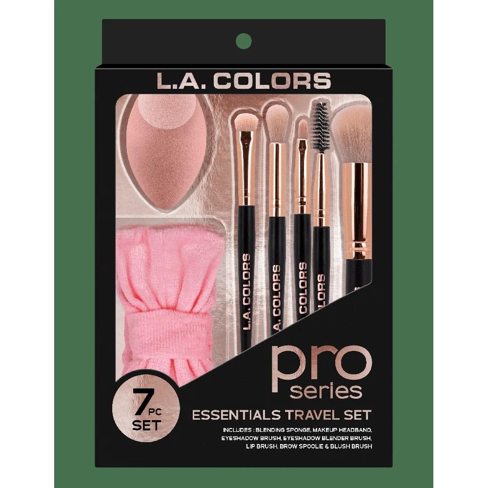 

Essential Makeup Brush Sponge Travel Set Latex-Free Cruelty-Free Synthetic Brushes Blending Sponge Long-Wearing Reusable For All United States