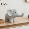 Resin Sculpture for Desk Elephant Shape Glasses Holder, Spectacle Display Stand, Modern Style Unique Jewelry Holder Eyewear Tray, Stable Eyeglass