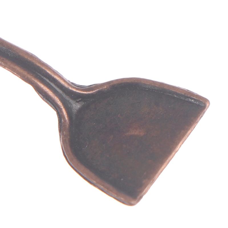 Dukkehus Miniatyr Spade Suppeskje Oppbevaringsholder Simulasjon Kjøkkenredskaper