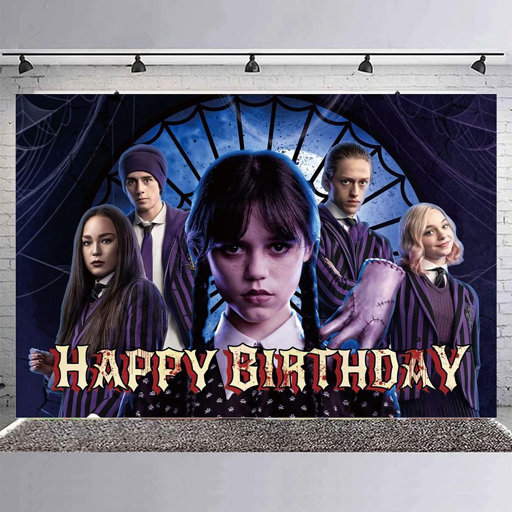 Wednesday Addams Theme Background Special Photo Background for Multi Occasions