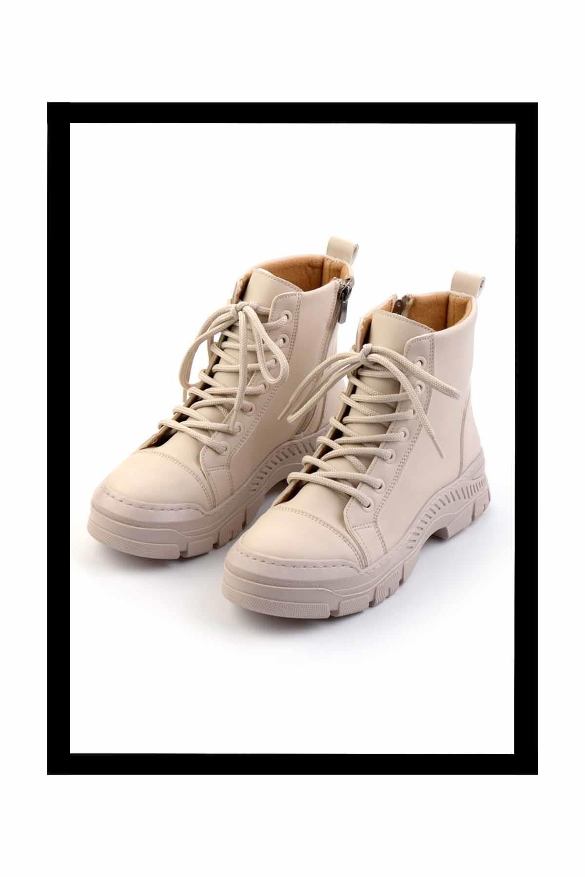 

Women Modern Stylish Fashion Beige Women Boots & Bootie 40