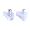5mm Plastic Wooden Furniture With Metal Pin Fixed Cabinet Cupboard Shelf Studs Pegs Hardware Accessories Bracket Shelf Holder