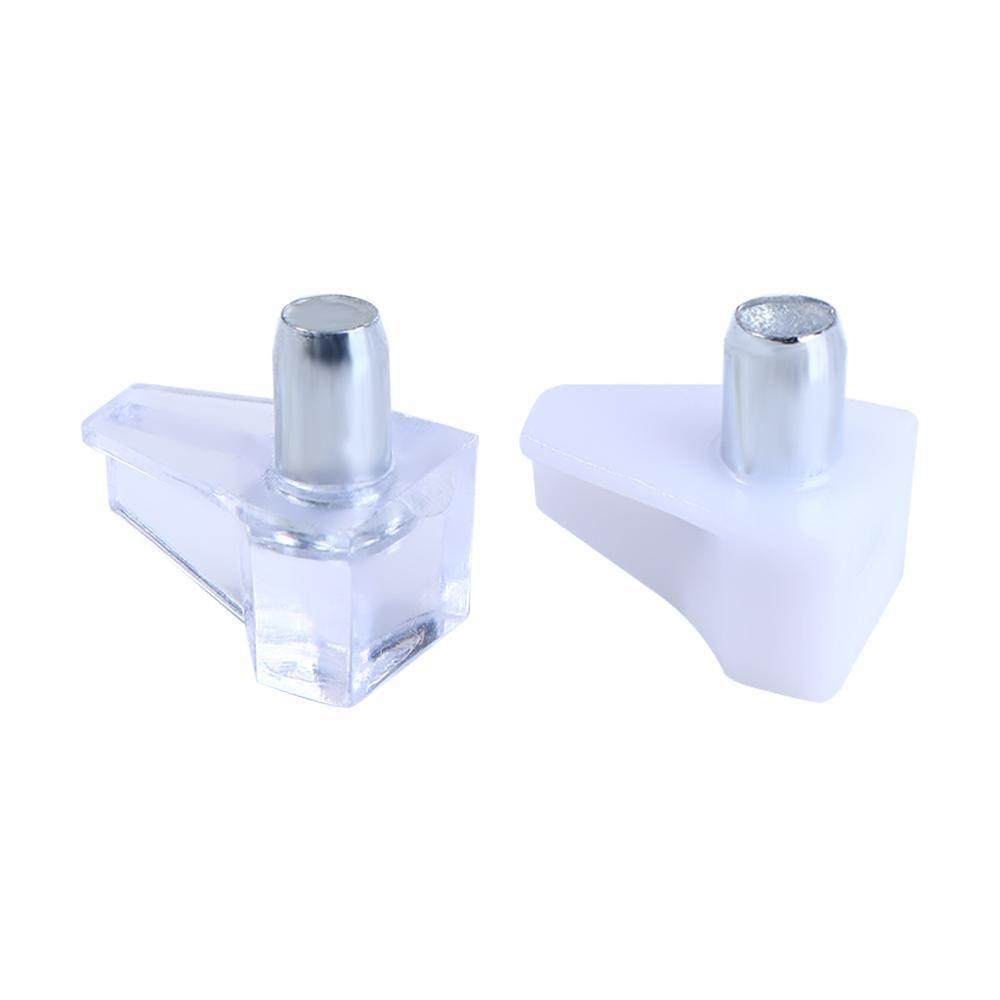 5mm Plastic Wooden Furniture With Metal Pin Fixed Cabinet Cupboard Shelf Studs Pegs Hardware Accessories Bracket Shelf Holder