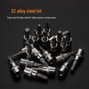 46-Piece Vehicle-Mounted Auto Repair Tool Set with 1/4" Sockets