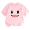 Potdemiel Pikachu Print 100 Cotton Childrens TShirt New Summer Style Casual Comfortable and Breathable Childrens Top