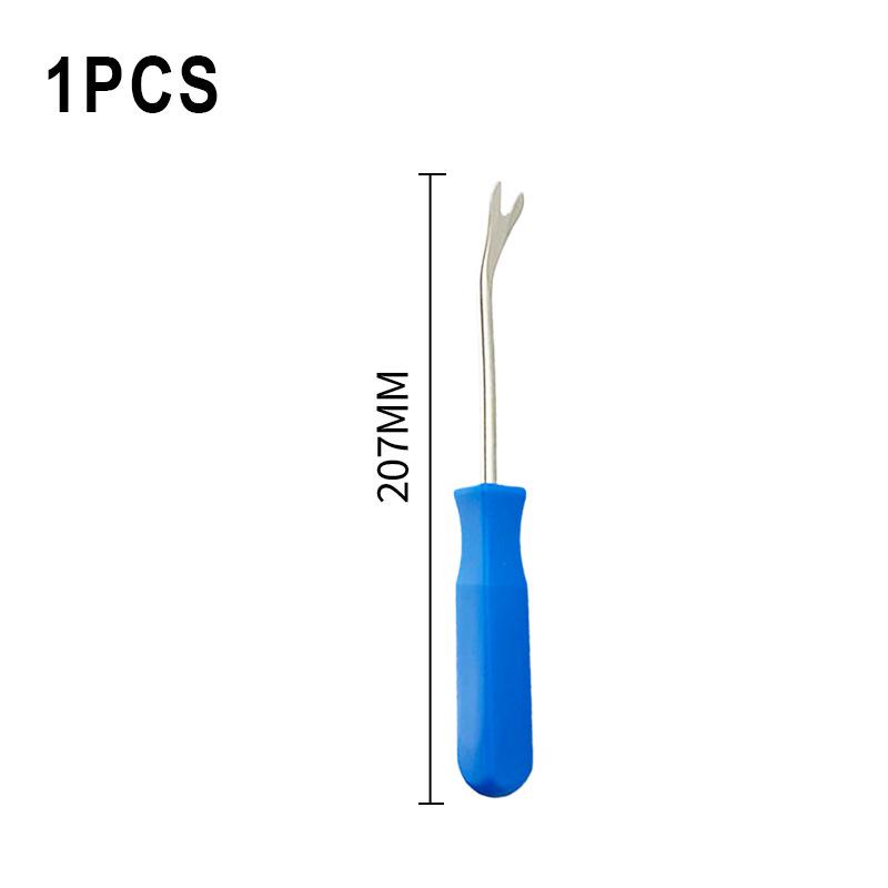 

Universal Auto Repair Tool Kit: Includes Car Door Panel Clip Remover, Audio Modifier, Headlight Opener, and Screwdriver Pliers.
