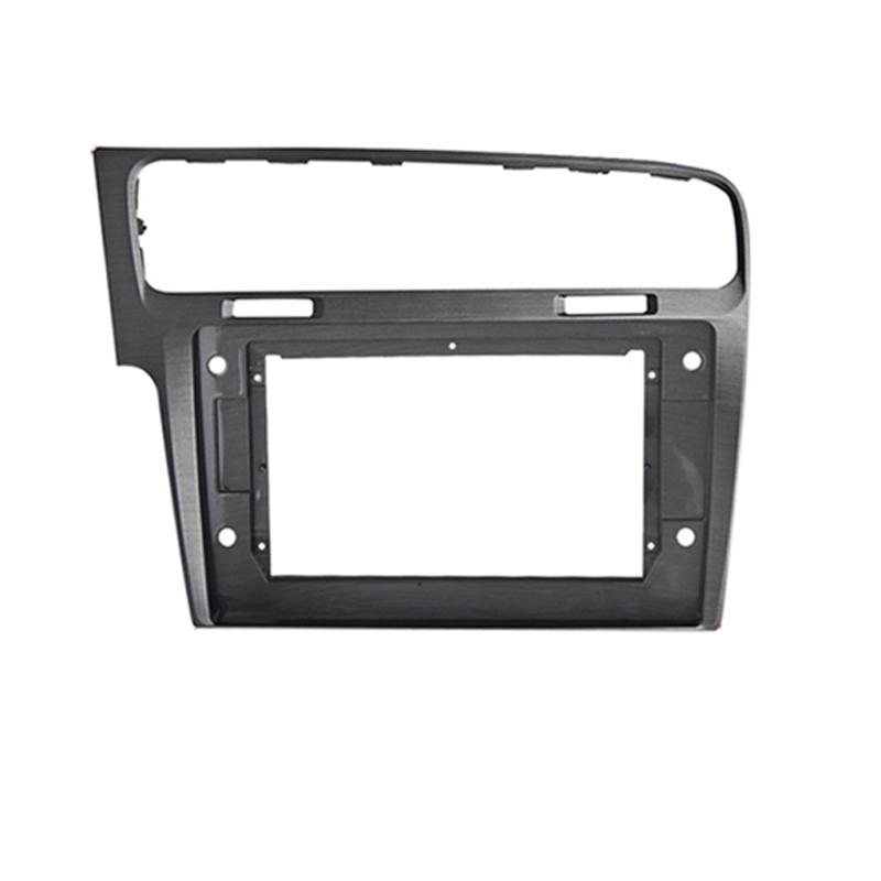 Car Radio Frame Kit For Volkswagen Golf 7 LHD 2013 2014 2015 2016 2017 Auto Stereo Install Dash Panel Fascia Bezel Faceplate