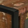 Bathroom Cabinet with Shelf Brown Solid Upcycled Wood