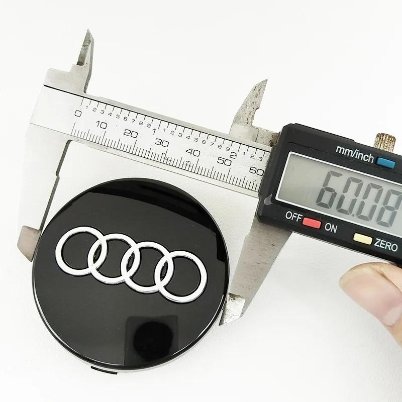 Audi 4 60mm/61mm/68mm/69mm car wheel hub center cover replacement cover accessories suitable for A3 A4 A5 A7 Q2 Q3 Q5 Q8 TT RS