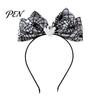 Fun Halloween Costume Props Headband with Spider Web Bow And Eyeball/Pumpkin/Ghost Decor for Women Girls Cosplay Masquerade Party Accessories,