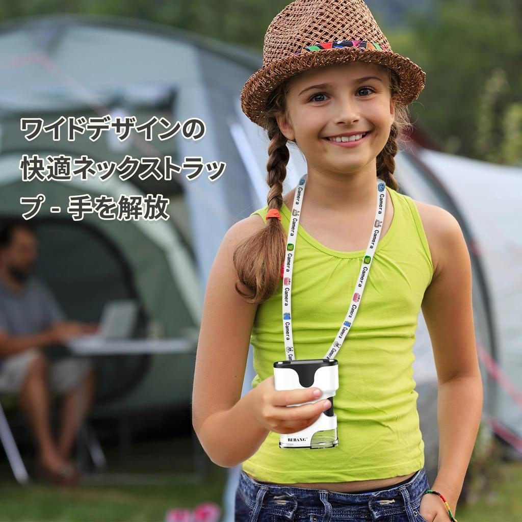 Microscopio per bambini delle scuole elementari 1000x 4K Microscopio digitale mini tascabile ricaricabile con vetrino Regalo educativo portatile per bambini e studenti