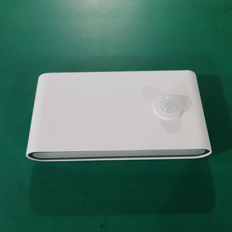 Modern Outdoor Waterproof LED Wall Light - Minimalist Ultra-thin Double-Head Design for Courtyard, Corridor, Bedroom, or Living Room.