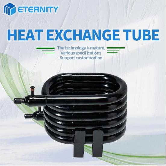 1HTitanium Coaxial Condenser/ Tube in Tube Heat Exchanger for  Marine air Conditioner and Stainless Steel Heat Exchanger