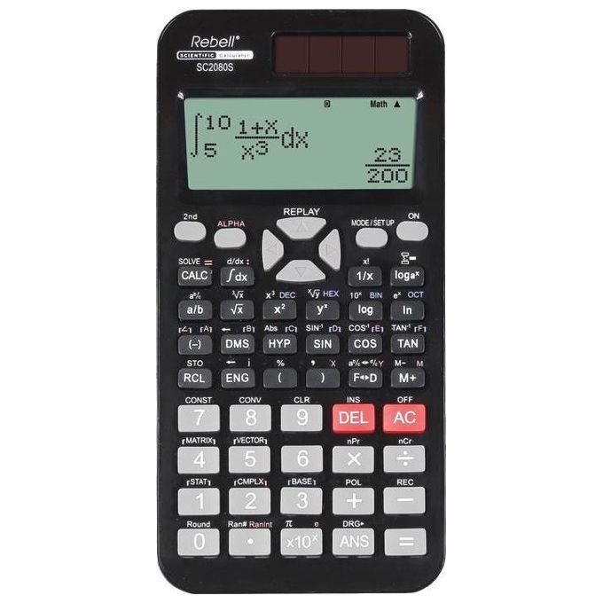 Rebell SC 2080S Calculatrice Scientifique