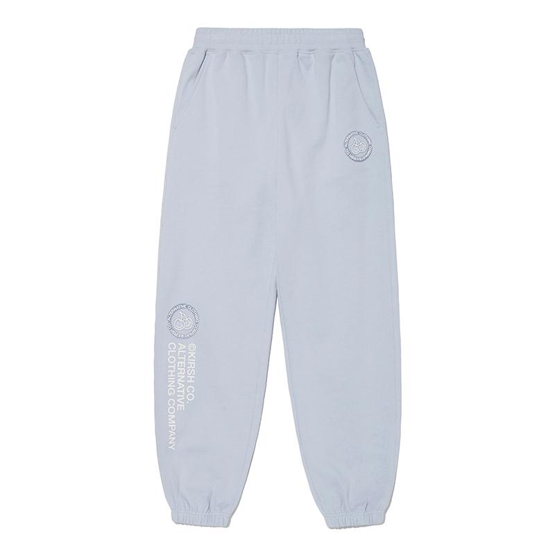 KIRSH Doodle Cherry Circle Logo Jogger Pants [Sky]