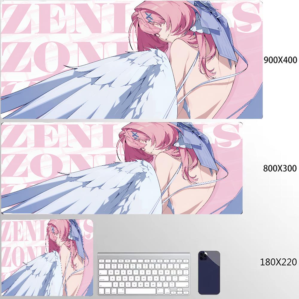 New Design Zenless Zone Zero Mouse Pad Ye Shunguang Remielle Sigrid XXL Large Mousepad Keyboard Pad Desk Mat Keyboard Mats