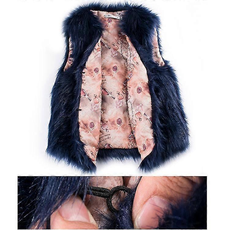 Winter Imitation Fox Fur Vest Warm Vest Women's Vest Coat