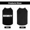 Security Clothing for Dogs Summer Pet Clothes Vest for Small Dogs Chihuahua Yorkshire Puppy Cats Low Price Pets T-shirt Costume