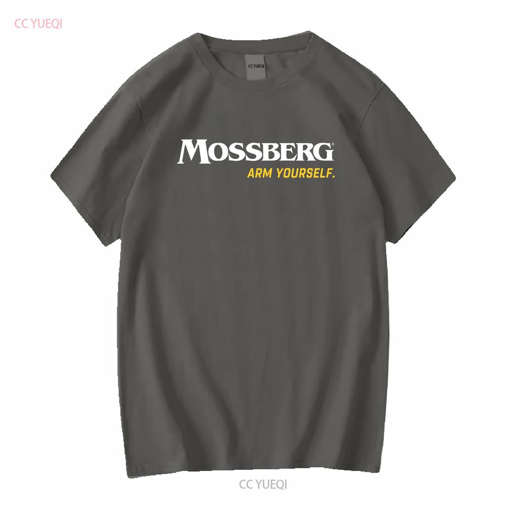 New T Shirt Mossberg Guns Firearms Logo Cotton Men's S To 5XL Long or Short Sleeves Vintage Washed Top For Everyday Wear