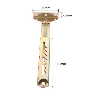 IJzeren Materiaal Tien Versnellingen Verstelbare Bank Scharnier Connector voor Oude Meubels Bedframe Hoekverstelling
