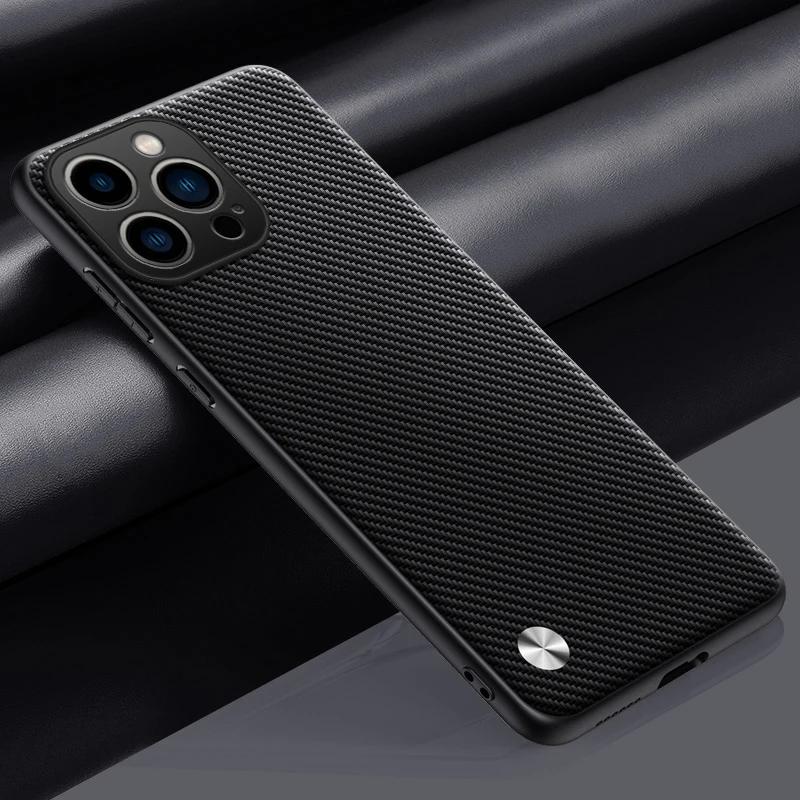 

EUCAGR Luxury Ultrathin Leather Phone Case For iPhone 16E 16 15 14 13 12 11 Pro Max Plain Skin Shockproof Soft Back Cover iPhone 12 mini