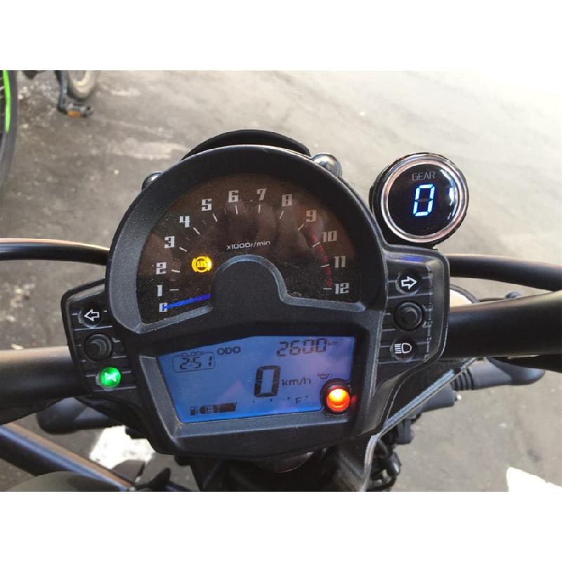 Plug Play Motorcycle Gear Round Indicator For Kawasaki 650 1000
