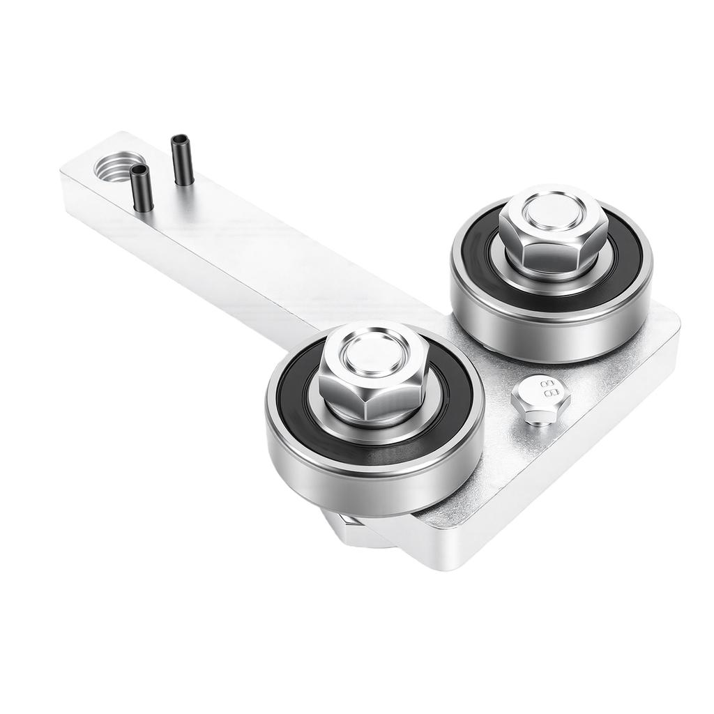Chainsaw Bar Rail Closer Tool Steel Chainsaw Guide Bar Tightening Adjuster Repair Tool for Chain Grinding Silver