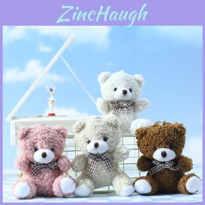Adorable Mignon Ours en Peluche Poupée en Peluche Porte-clés Dessin Animé Jouet en Peluche Pour Décoration de Sac