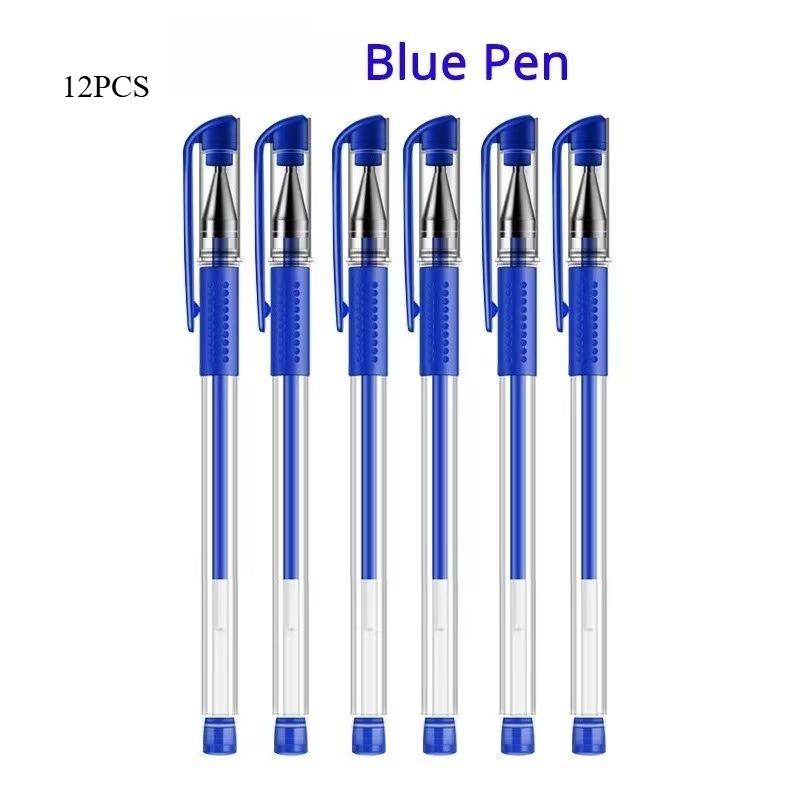 36pcs/12pcs Medium Point Ballpoint Pens Set - Click-Off Cap, Smooth Writing for Office and School Supplies