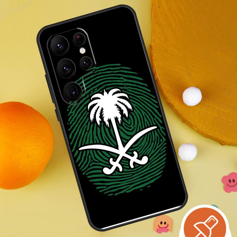 Saudi Arabia Flag Case For Samsung Galaxy S25 Ultra S24 S23 S22 S21 Ultra S9 S10 S20 Plus S24 FE Funda Cover