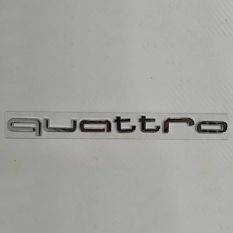 for tt Car Rear Trunk Badge Sticker Quattro A3 A5 A6 A4 A1 A2 B6 B5 B2 B7 Q5 Q3 Q2 S3 S5 S6 RS3 RS6 RS7 RS4 RS5 Emblem Decal