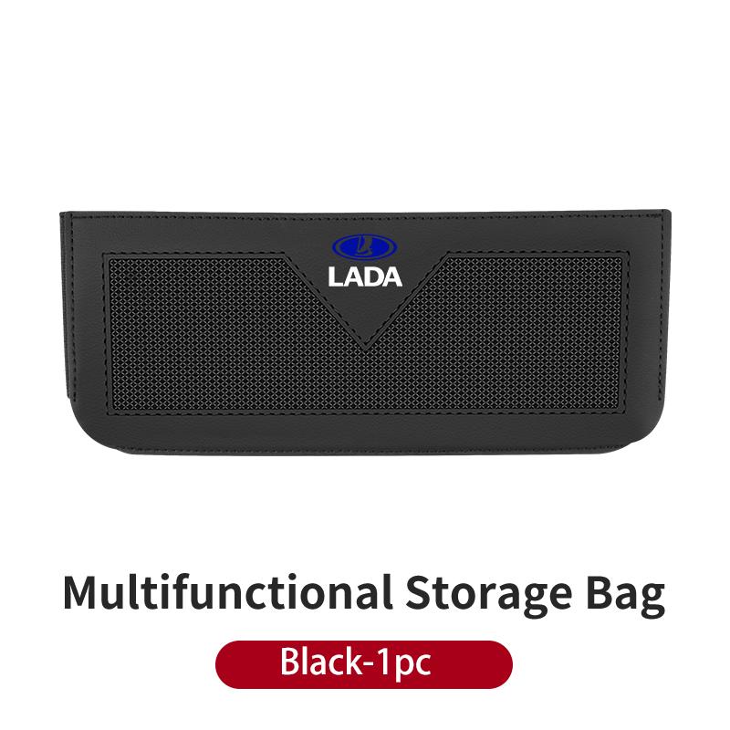 Car interior gadgets Leather Storage Pouch For Lada Priora Sedan Sport Kalina Granta Vesta Niva Largus Vaz Samara 2110 PP27