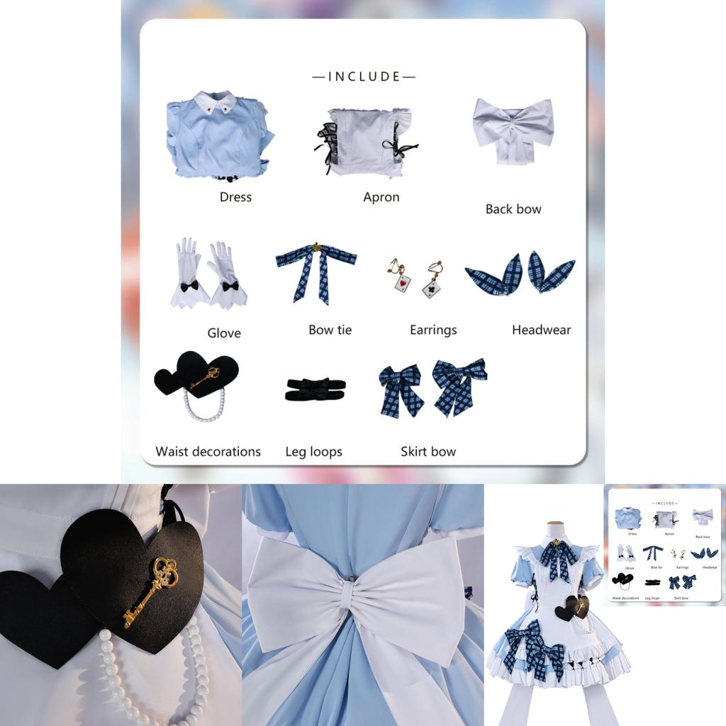 Lovelive Cosplay Outfit With White Thigh Socks For Game Role Play