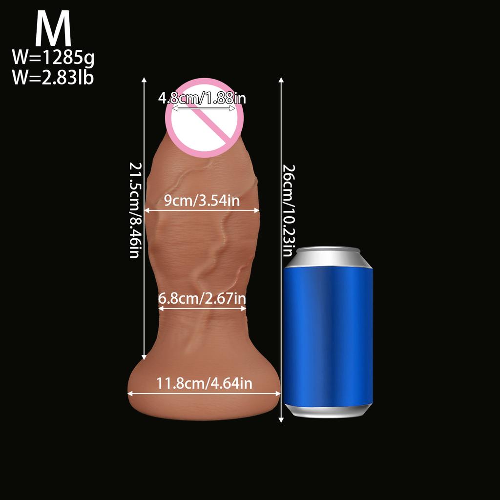 Super Large And Thick Female Egg Free Penis Silicone Simulation Soft Meat Penis For Couples To Satisfy Masturbation Device Adult Sex Toy