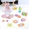 Bemixc Teething Toys for Newborns, 10-Piece Sound-Making Baby Toy, Baby Rattles for 0-Year-Olds, Baby Gift