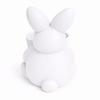 Easter Decoration - White Rabbit with a Bowl and a Container for Small Items