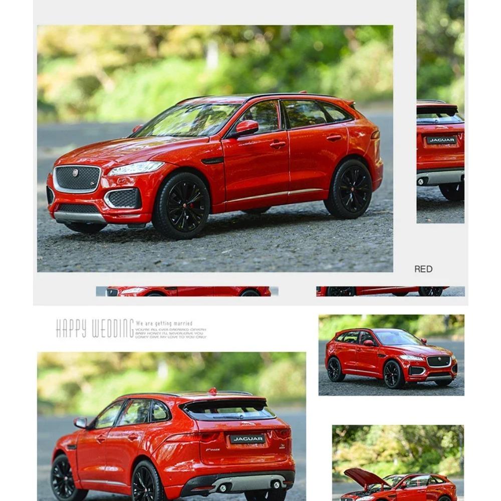 WELLY 1/24 Jaguar F-PACE SUV Alloy Car Model Diecasts & Toy Vehicles Collect Car Toy Boy Birthday Gifts