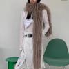 Harajuku Imitation Fur Scarf Pure Color Y2K Scarves Simple Fluffy Shawl Wrap  Girl