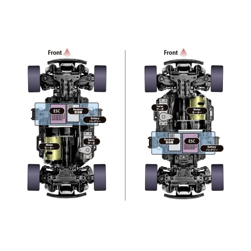Tamiya 1/10 Scale Electric RC Car Series No. 748 Volkswagen Golf II GTI 16V (MB-01 Chassis) Electric Radio Control Model 58748