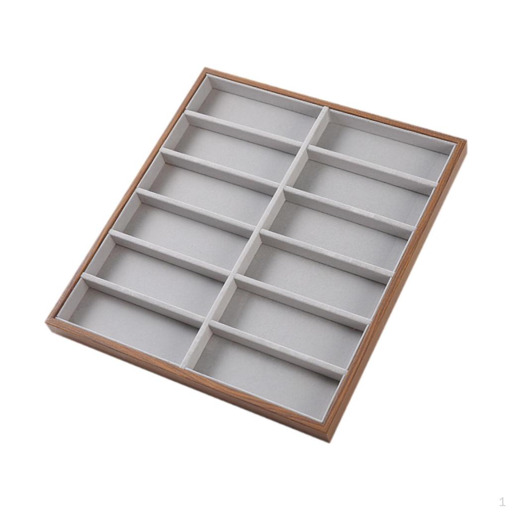 Eyeglass Display Tray, Case, Watch Holder, Lightweight Storage