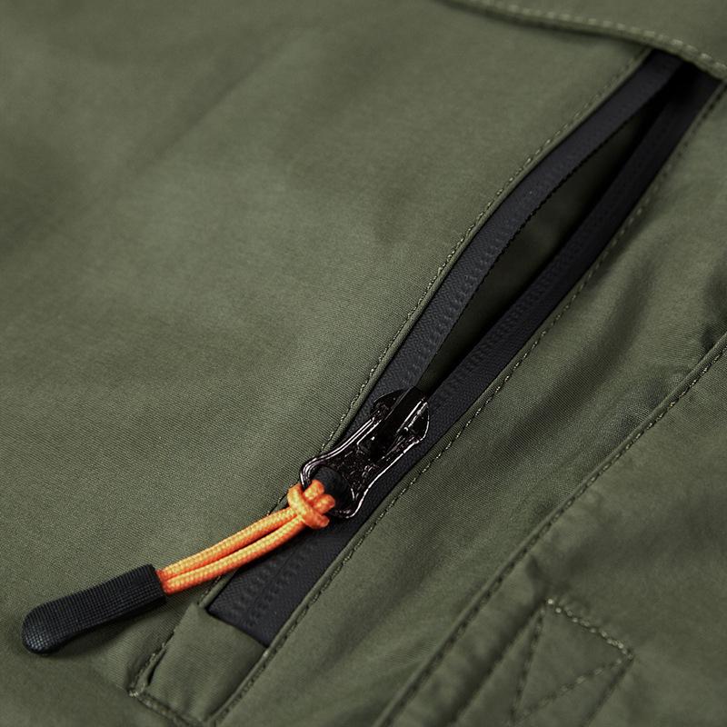 Autumn New Men's Jacket Jacket Stand-up Collar Medium and Long Jacket Casual Coat Men