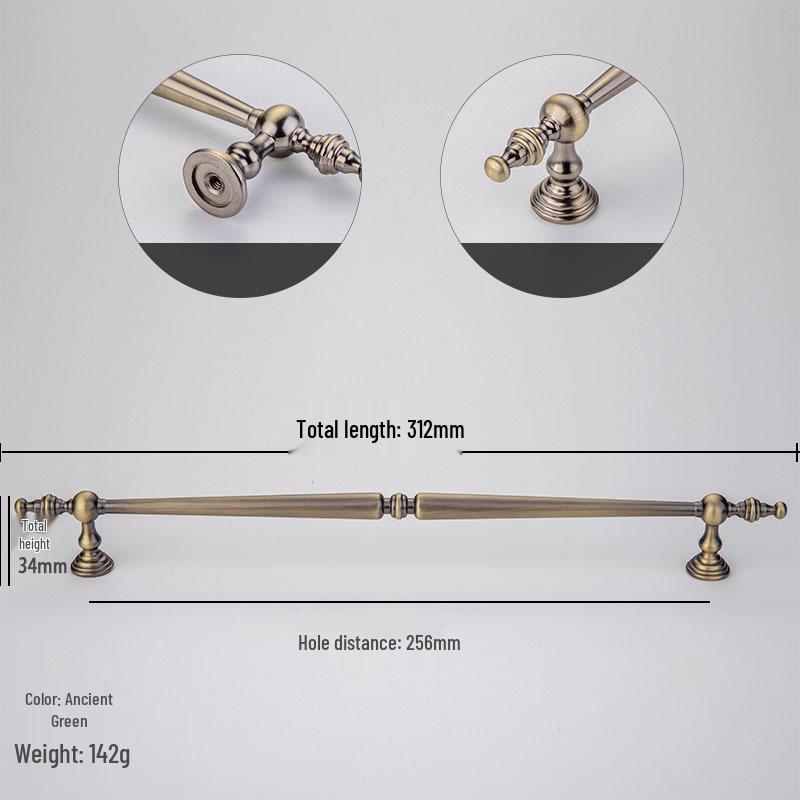 Gold European Modern Kitchen Cabinet Handle